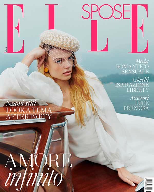 Copertina rivista Elle Italia Sposi